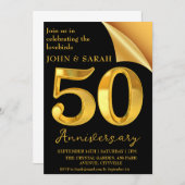 Invitation Cartons d'invitation pour une soirée d'anniversair (Devant / Derrière)