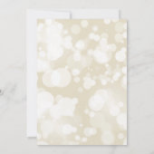 Invitation Cartons d'invitation pour une soirée de 50e annive (Dos)