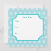 Invitation Cartons d'invitation Robe de Mariée (Dos)
