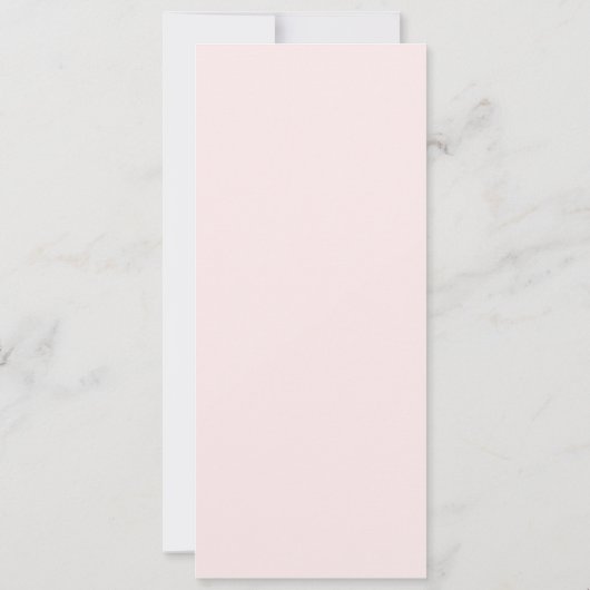 Invitation Cascade de Blossom (Dos)