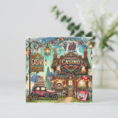 INVITATION CASINO. CARTES. BINGO (Debout devant)