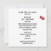 INVITATION CASINO. CARTES. BINGO (Dos)