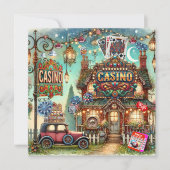 INVITATION CASINO. CARTES. BINGO (Devant)