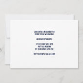 Invitation Casino de voyage Las Vegas sur mesure (Dos)