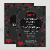 Invitation Casino/Las Vegas 50e anniversaire (Devant / Derrière)