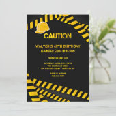 Invitation Casque de Protection Obligatoire (Debout devant)