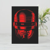 Invitation Casque Robot Cop (Debout devant)