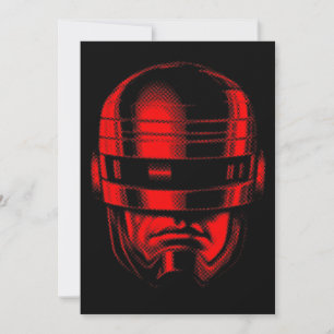 Invitation Casque Robot Cop