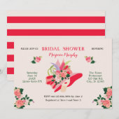 Invitation Casquette de douche nuptiale du Kentuck (Devant / Derrière)