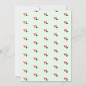 Invitation Casquette de douche nuptiale du Kentuck (Dos)