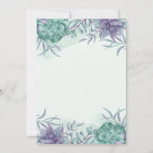 Invitation Casquette de grade d'or, Diplôme de réussite (Dos)