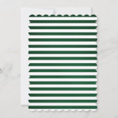 Invitation Casquette de la Saint-Patrick Shamrock Baby shower (Dos)