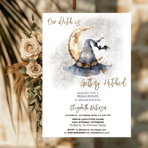 Invitation Casquette de sorcière Lune Fête des mariées d'Hall