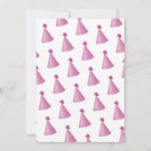 Invitation Casquette du Parti rose 80e anniversaire Open Hous (Dos)