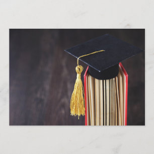 Invitation Casquette et goûter sur l'invitation à la remise d