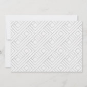 Invitation Casquette Gown ça va faire tomber la fête de l'obt (Dos)