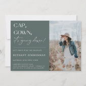 Invitation Casquette Gown ça va faire tomber la fête de l'obt (Devant)