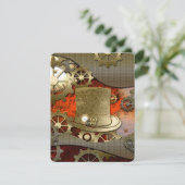 Invitation Casquette merveilleux de sorcière de Steampunk (Debout devant)