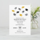 Invitation Casquette moderne (Debout devant)