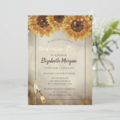 Invitation Casquette Parties scintillant or, Vin, Verre, Tour (Debout devant)