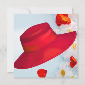 INVITATION CASQUETTE ROUGE (Devant)