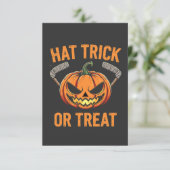 Invitation Casquette Trick ou traiter Halloween Éffrayant Hoc (Debout devant)