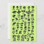 Invitation Casquette vintage (Devant)
