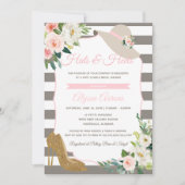 Invitation Casquettes & talons Derby Fête des mariées graisse (Devant)