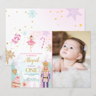Invitation Casse-noisette Anniversaire Fille Terre de sucreri