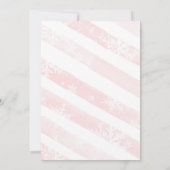 Invitation Casse-noisette Anniversaire Sugar Plum rose (Dos)