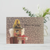 Invitation Casse-noisette avec cadeau argent (Debout devant)