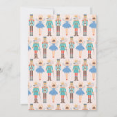 Invitation Casse-noisette Ballet minimaliste moderne fête de (Dos)