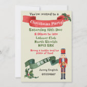 Invitation Casse-noisette de Noël Petit batteur garçon (Devant)