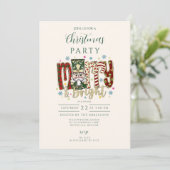 Invitation Casse-Noisette Noël Merry & Bright (Debout devant)
