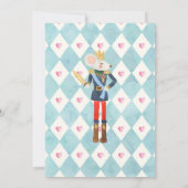 Invitation Casse-Noisette Rose Et Or Anniversaire Fée De Plum (Dos)