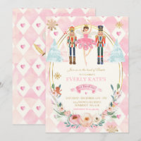 Casse-Noisette Rose Et Or Anniversaire Fée De Plum