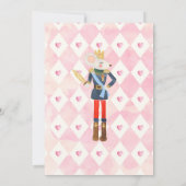 Invitation Casse-Noisette Rose Et Or Anniversaire Sucre Plum (Dos)