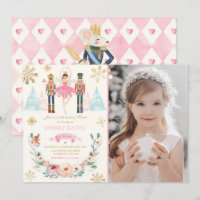 Casse-Noisette Rose Et Or Anniversaire Sucre Plum