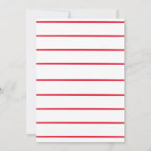 Invitation Casse-noisettes Fêtons ce fêtrement (Dos)