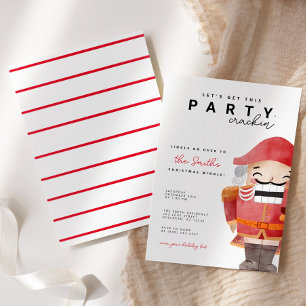 Invitation Casse-noisettes Fêtons ce fêtrement