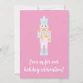 Invitation Casse-noix avec Sucre de canne avec salutation (Devant)