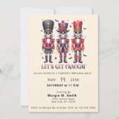 Invitation Casse-noix de fête de la Toussaint Halloween Noël (Devant)