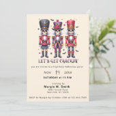 Invitation Casse-noix de fête de la Toussaint Halloween Noël (Debout devant)