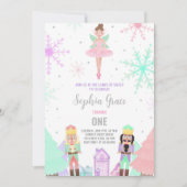 Invitation Casse-noix Pays des douceurs hiver (Devant)