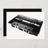 Invitation cassette (Devant / Derrière)