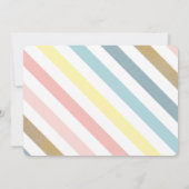 Invitation Cassette des années 80 Musique rose Anniversaire (Dos)