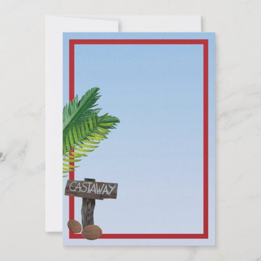 Invitation Castaway Party 2 (Dos)
