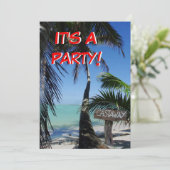 Invitation Castaway Party 2 (Debout devant)