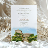 Invitation Castello di Petrata Assisi Italie Mariage