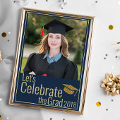 Invitation Casual Script |Partie de graduation photo personna